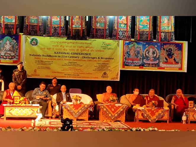 Ladakh hosts conference to promote cultural significance of Nalanda Buddhism (Image Credit: India File)