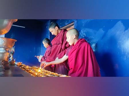 himachal tibetan monks offer special prayers at dorjidak monastery on tibetan new year losar  The News Mill