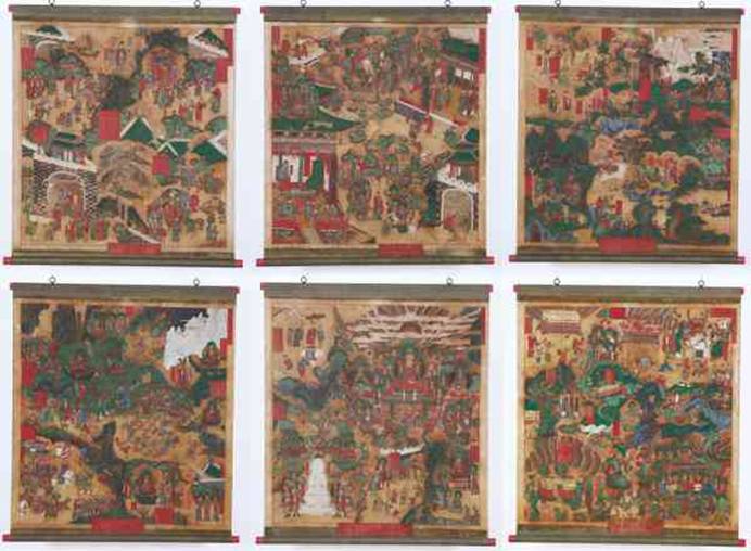 Joseon Dynasty Buddhist Paintings at Songgwangsa Temple Designated National Treasure